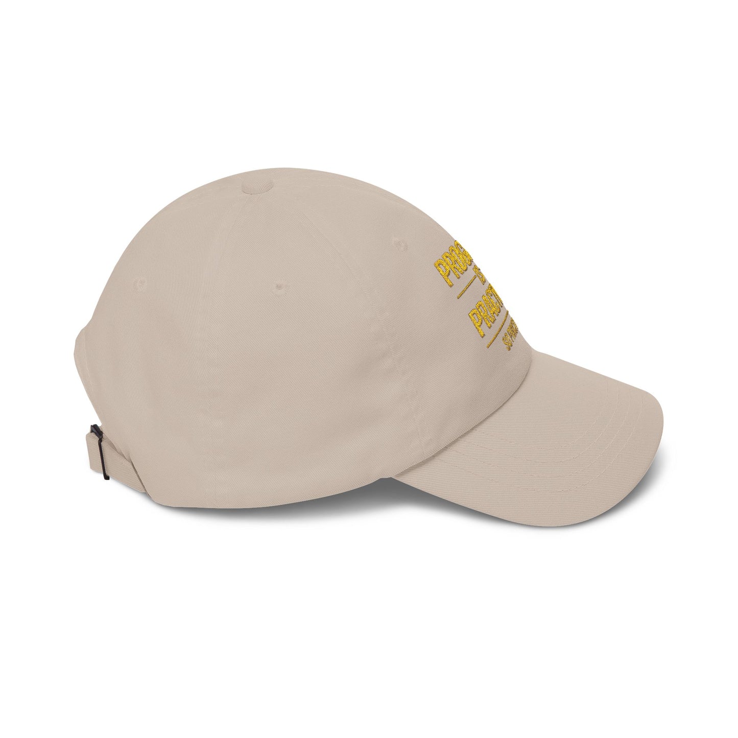 Progress Is Practiced⢠Gold Edition Cap