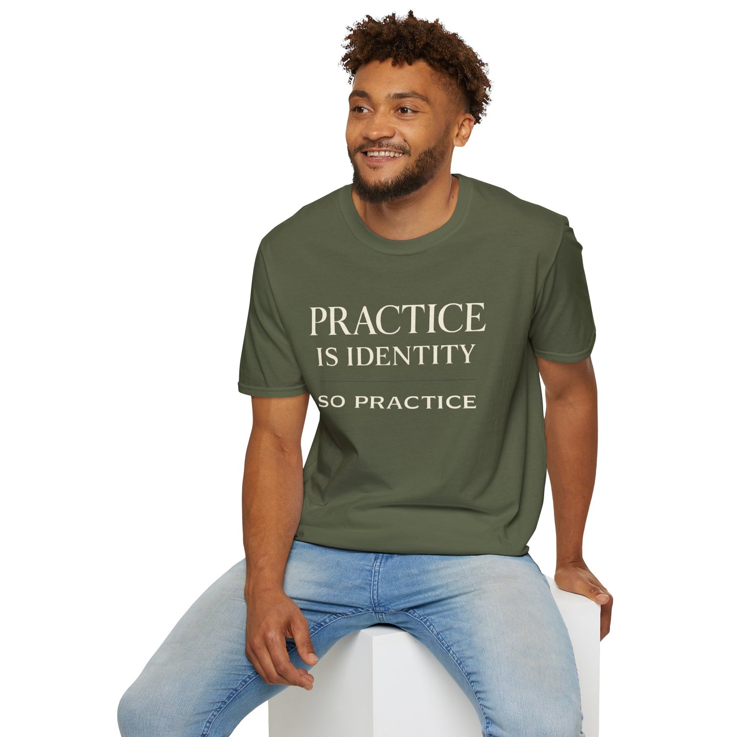 Practice Is Identity — Dark Colors