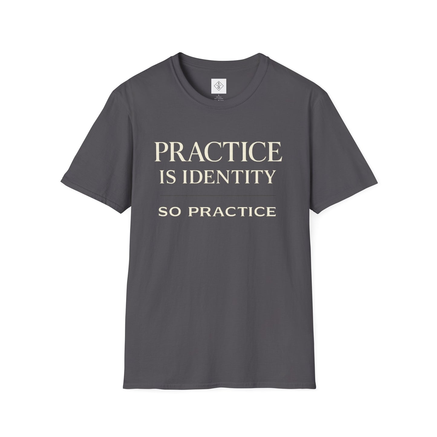 Practice Is Identity — Dark Colors