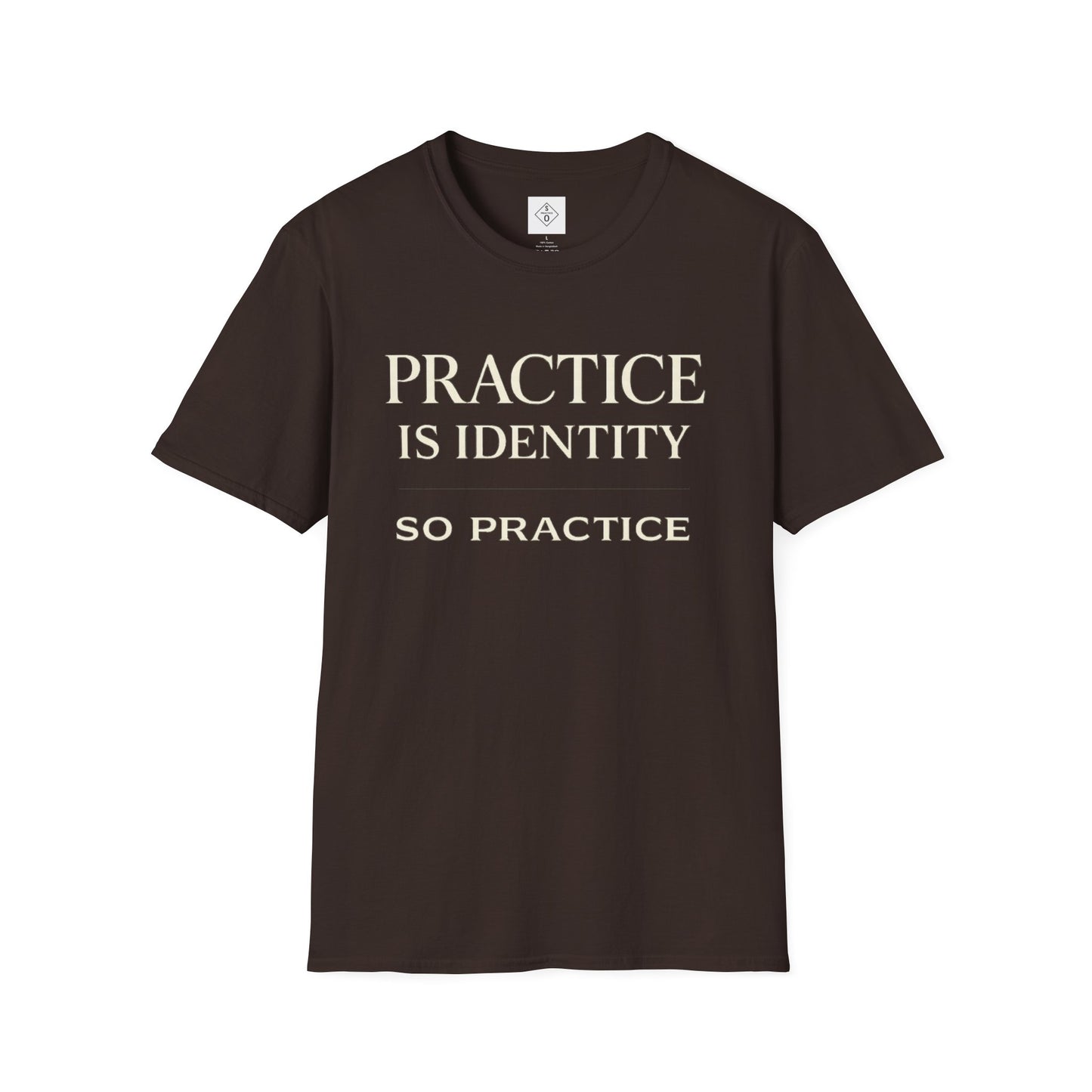 Practice Is Identity — Dark Colors