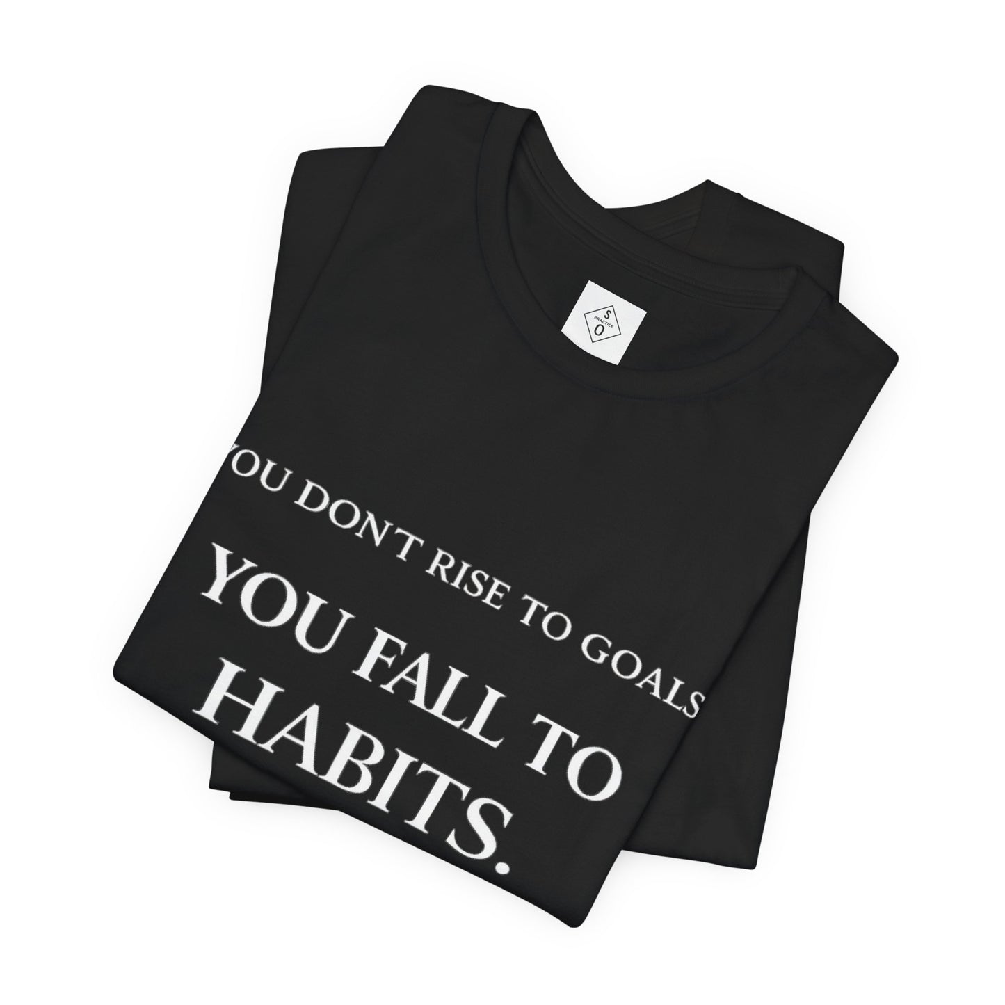 Black fall to habits folded