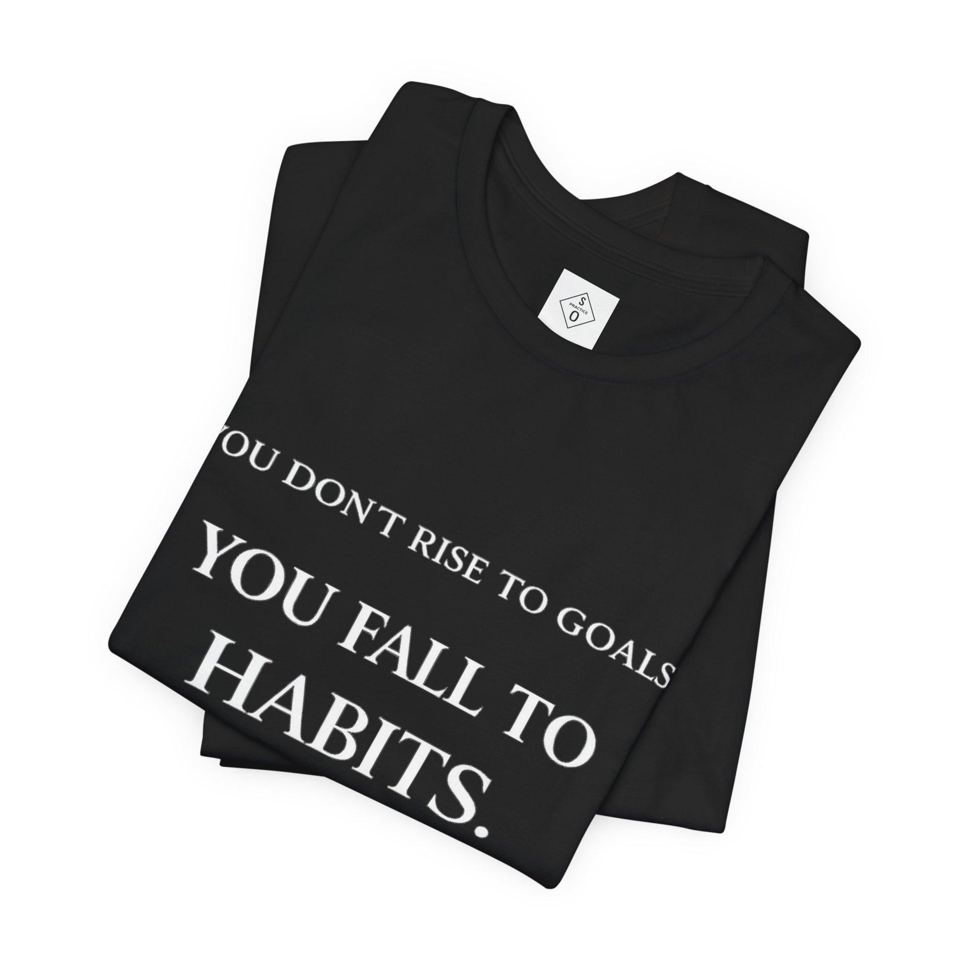 Black fall to habits folded