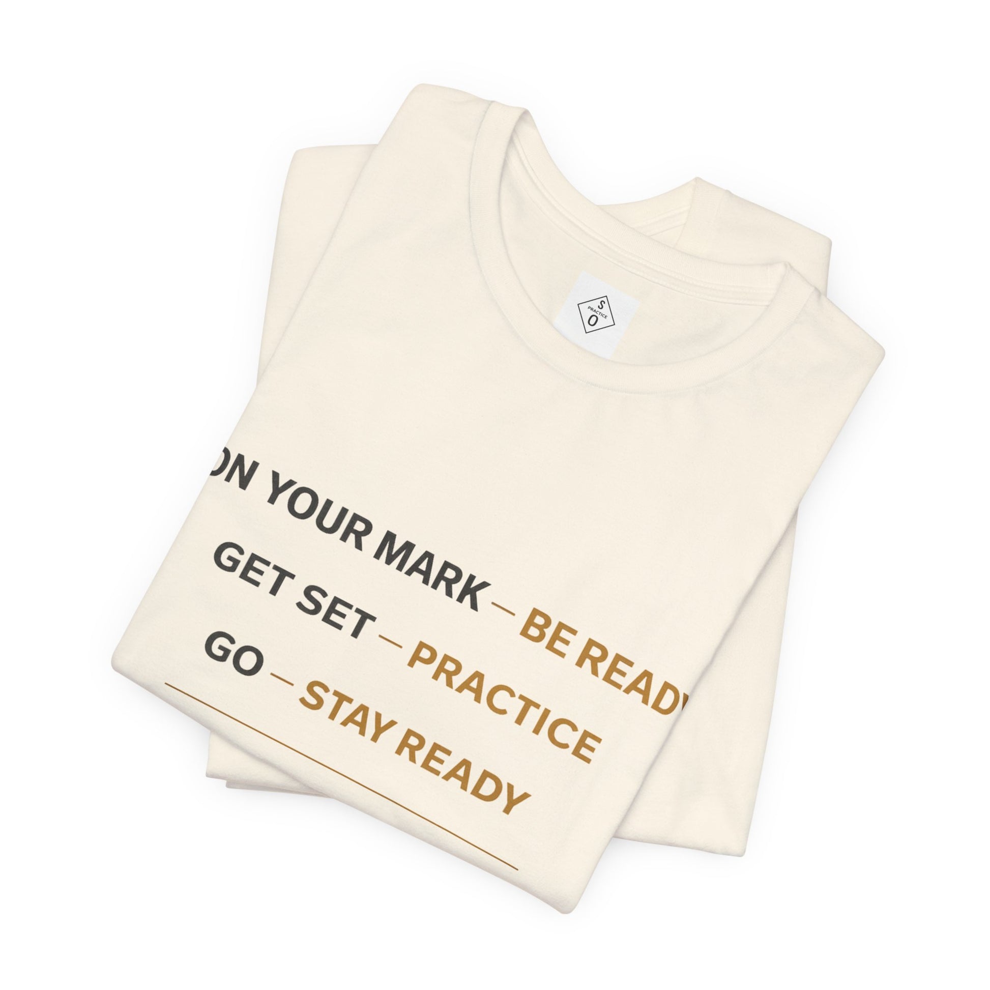 Natural on your mark folded