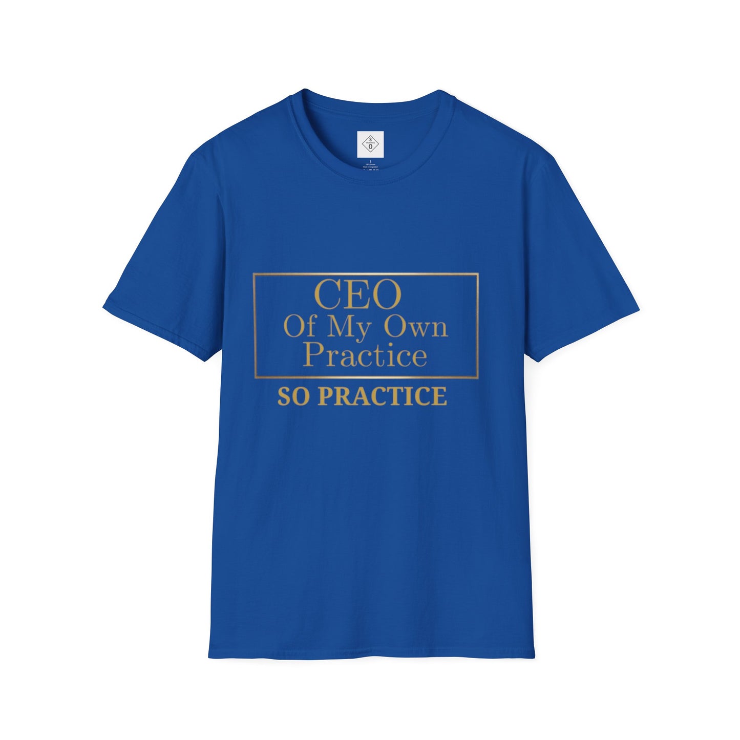 CEO of My Own Practice T-Shirt | SO PRACTICE Identity Shift Collection