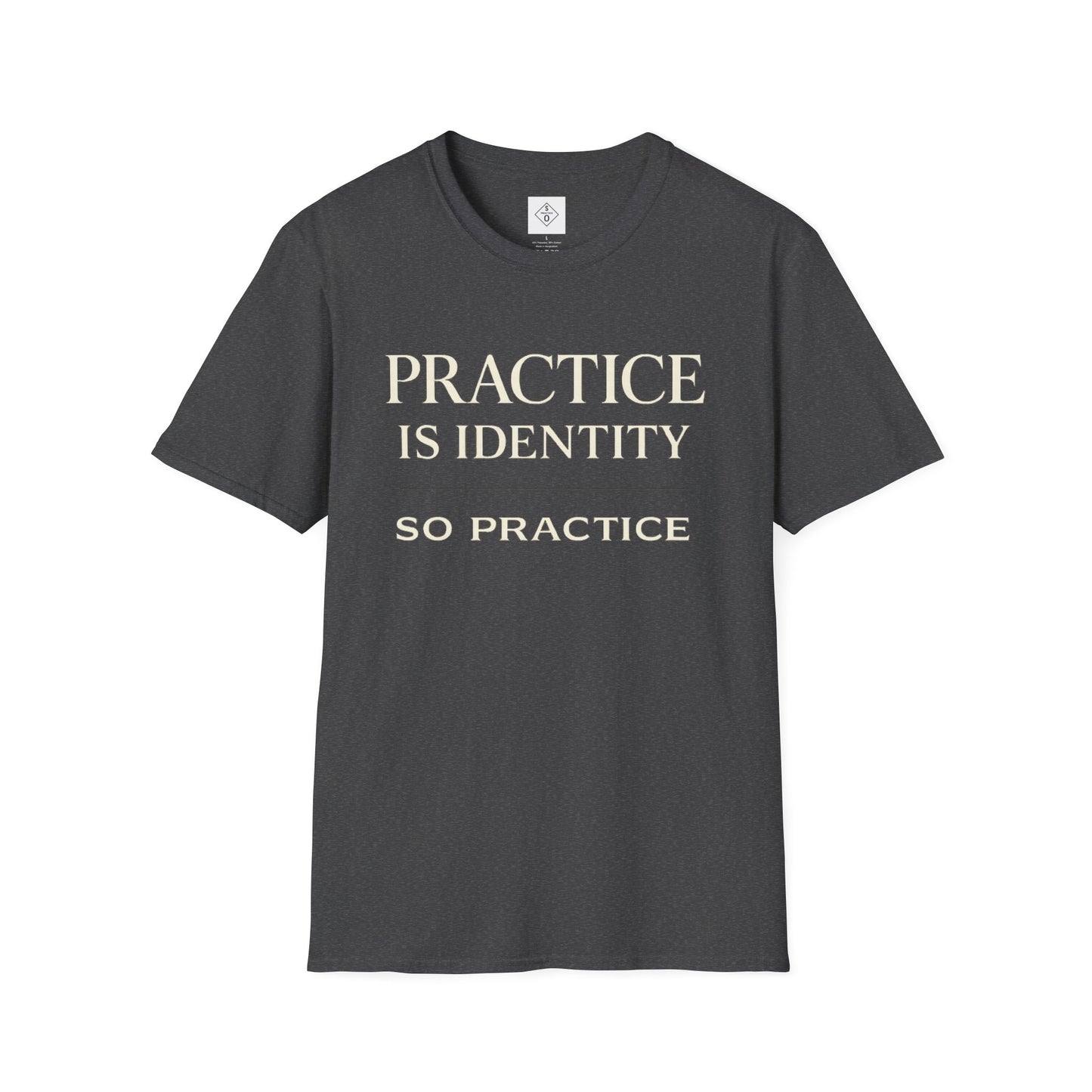 Practice Is Identity — Dark Colors