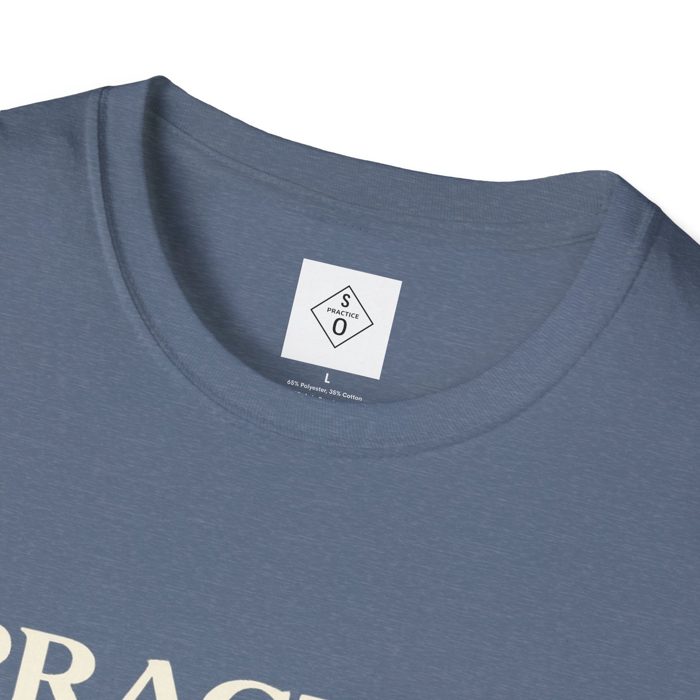 Practice Is Identity Stacked — Dark Colors