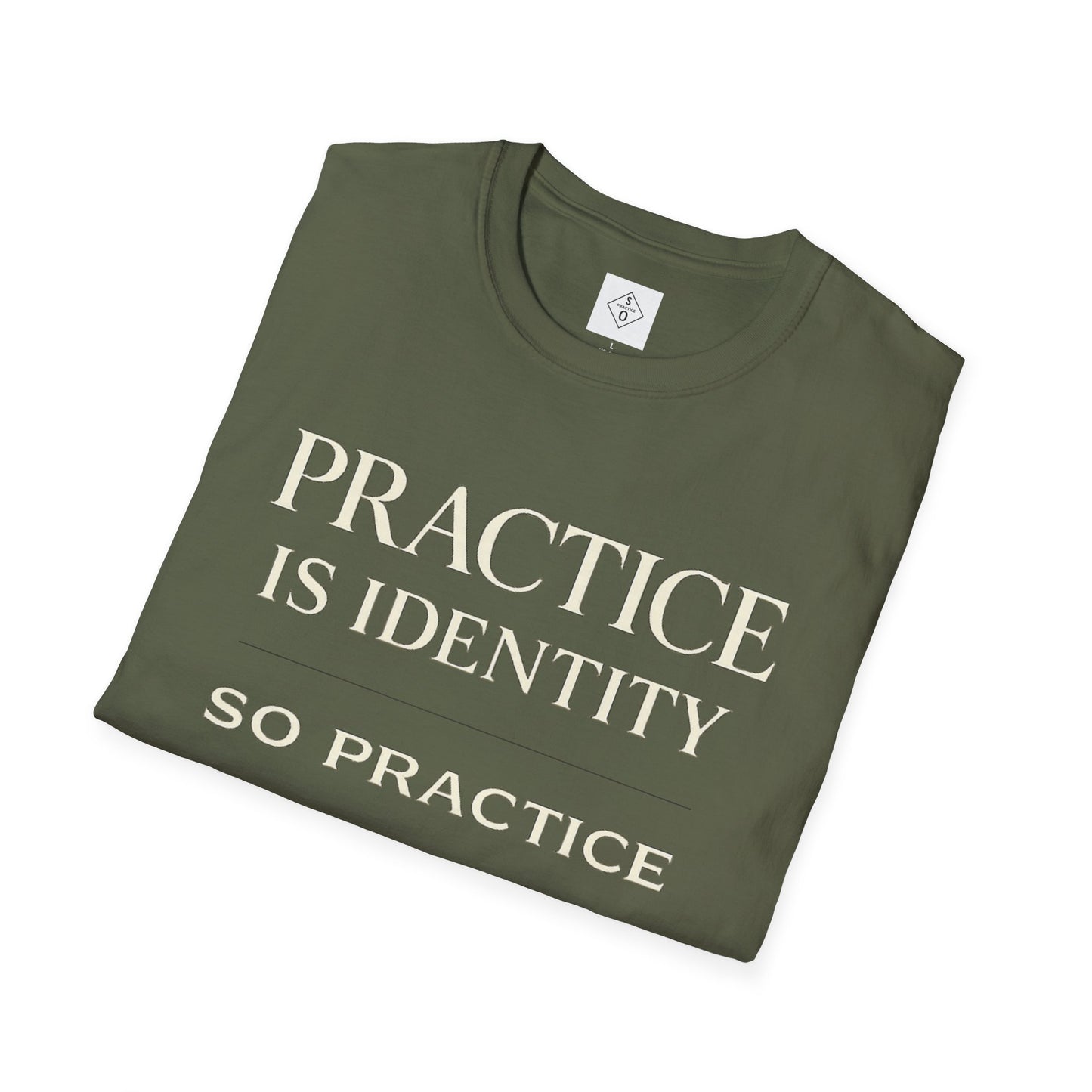 Practice Is Identity — Dark Colors