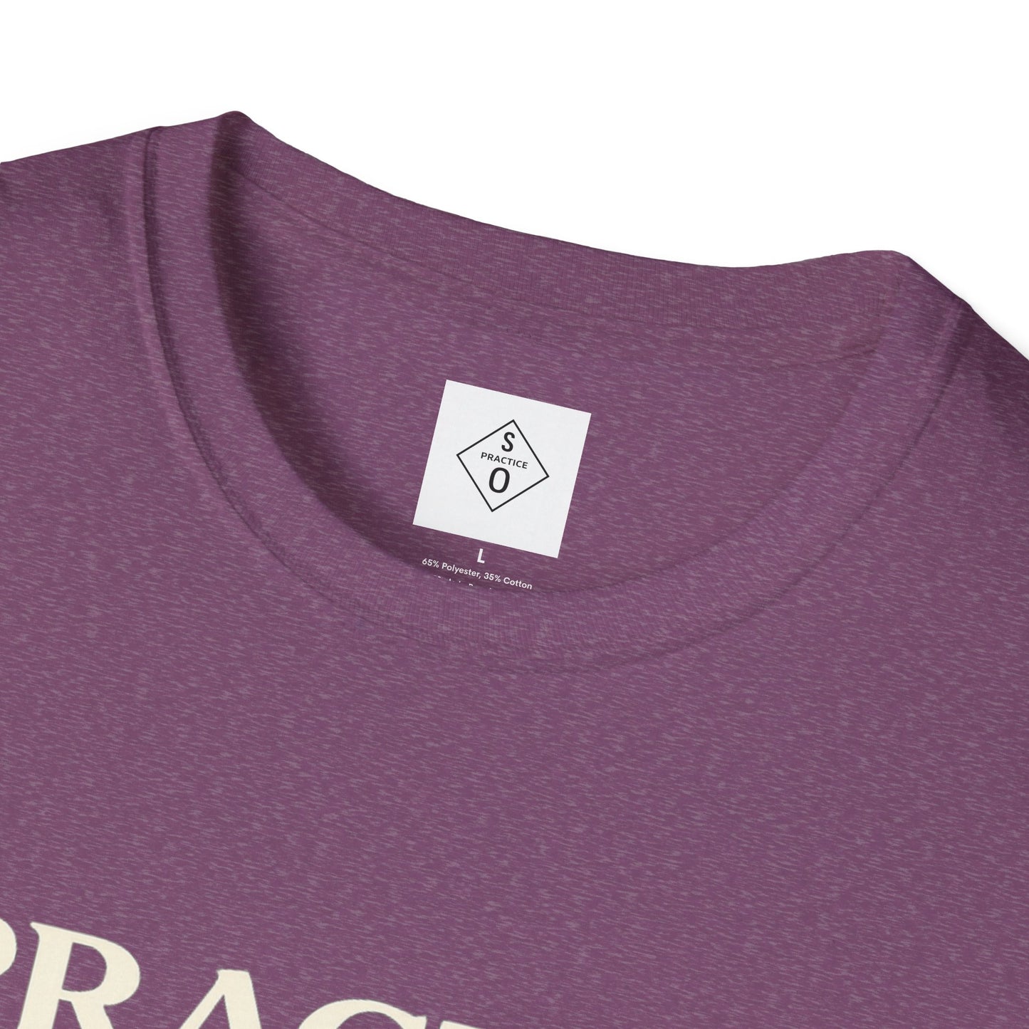 Practice Is Identity Stacked — Dark Colors