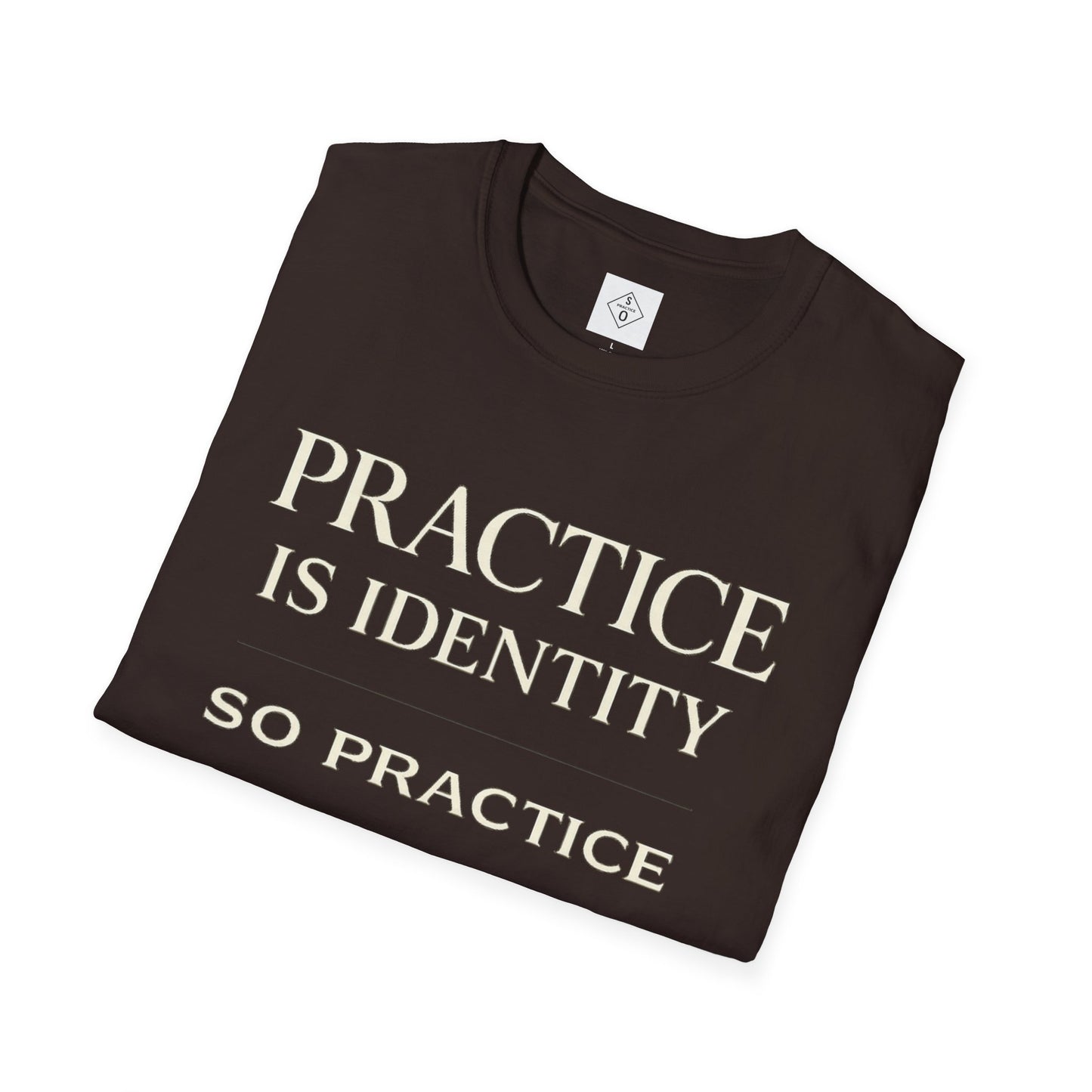 Practice Is Identity — Dark Colors