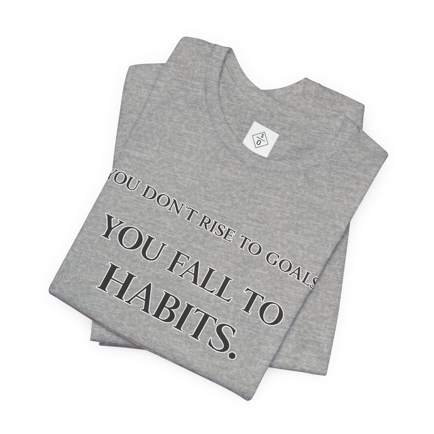 fall to habits folded heather grey