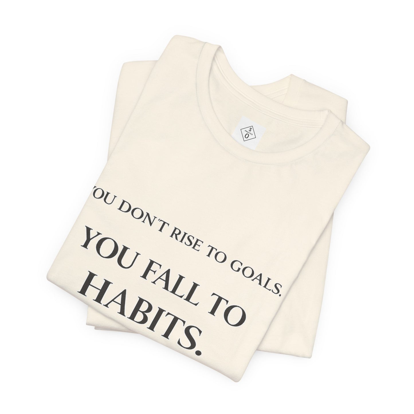 fall to habits folded natural/tan