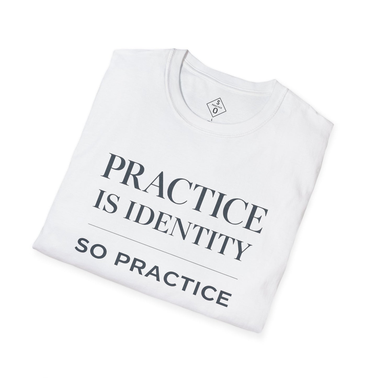 Practice Is Identity — Light Colors