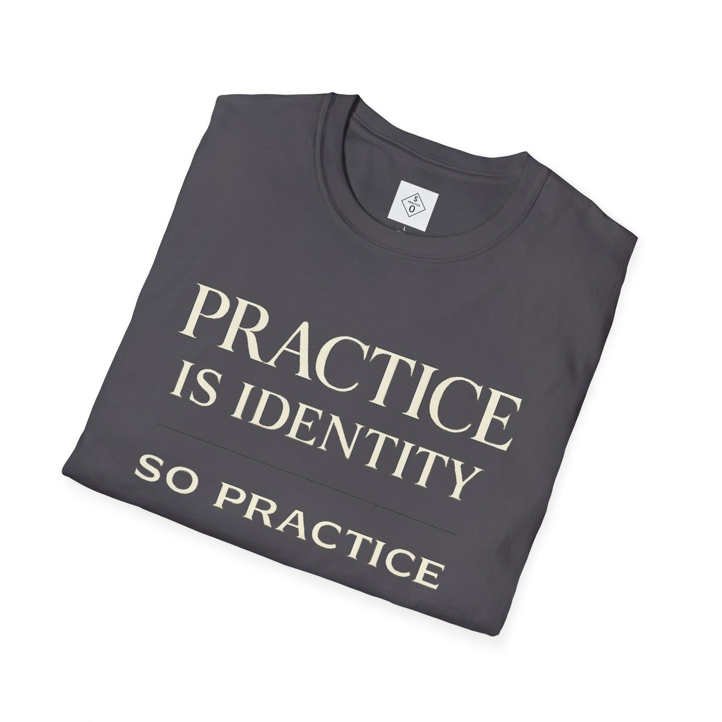 Practice Is Identity — Dark Colors