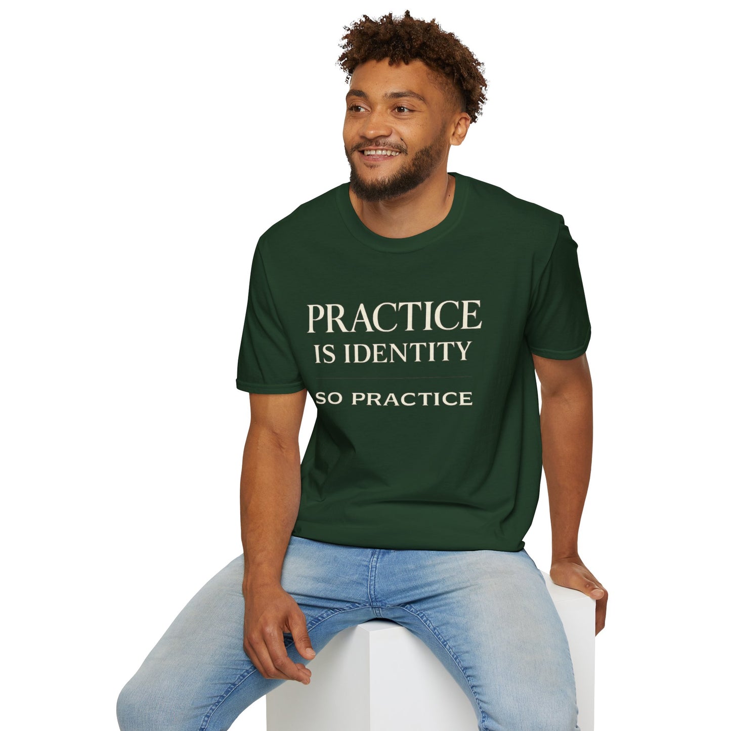 Practice Is Identity — Dark Colors