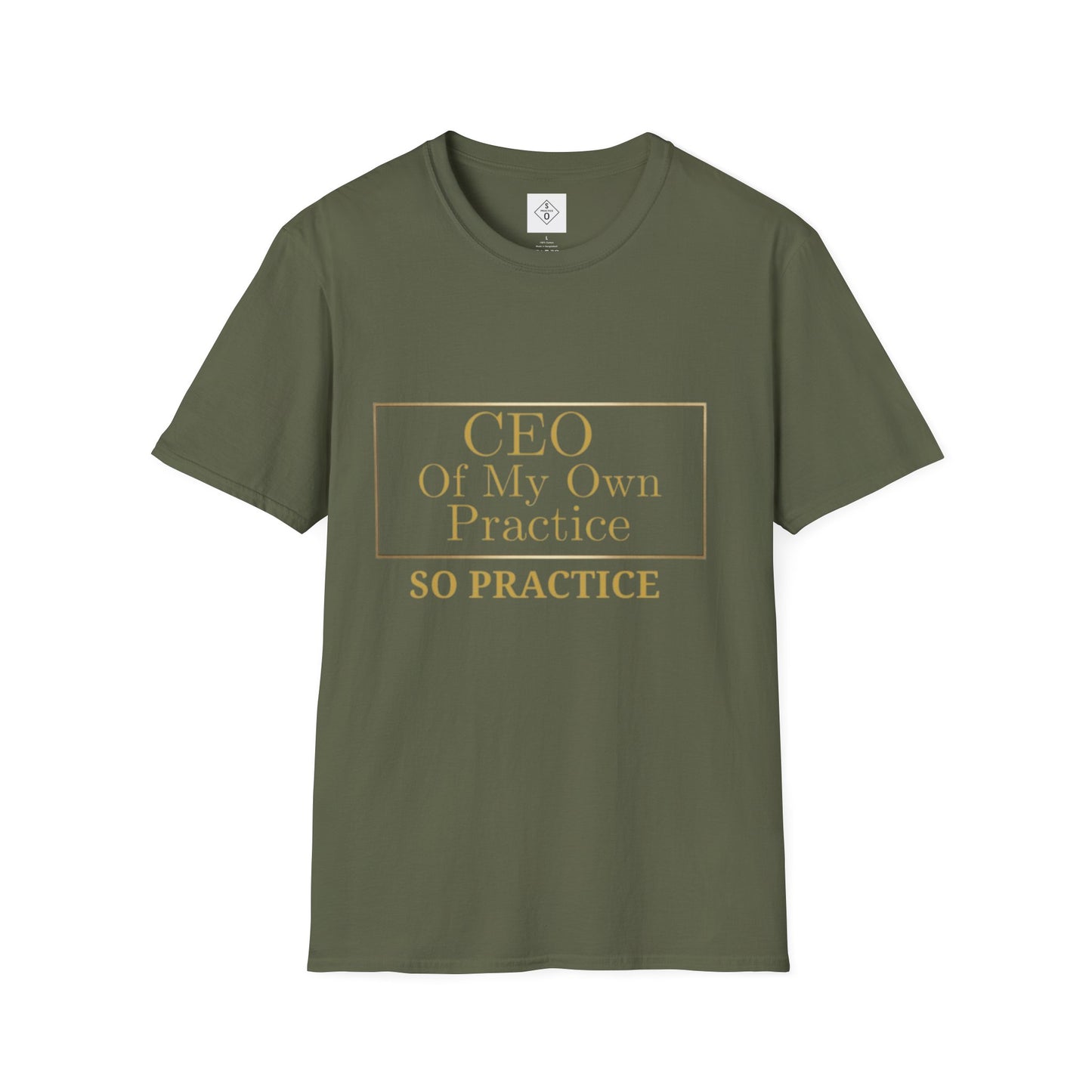 CEO of My Own Practice T-Shirt | SO PRACTICE Identity Shift Collection