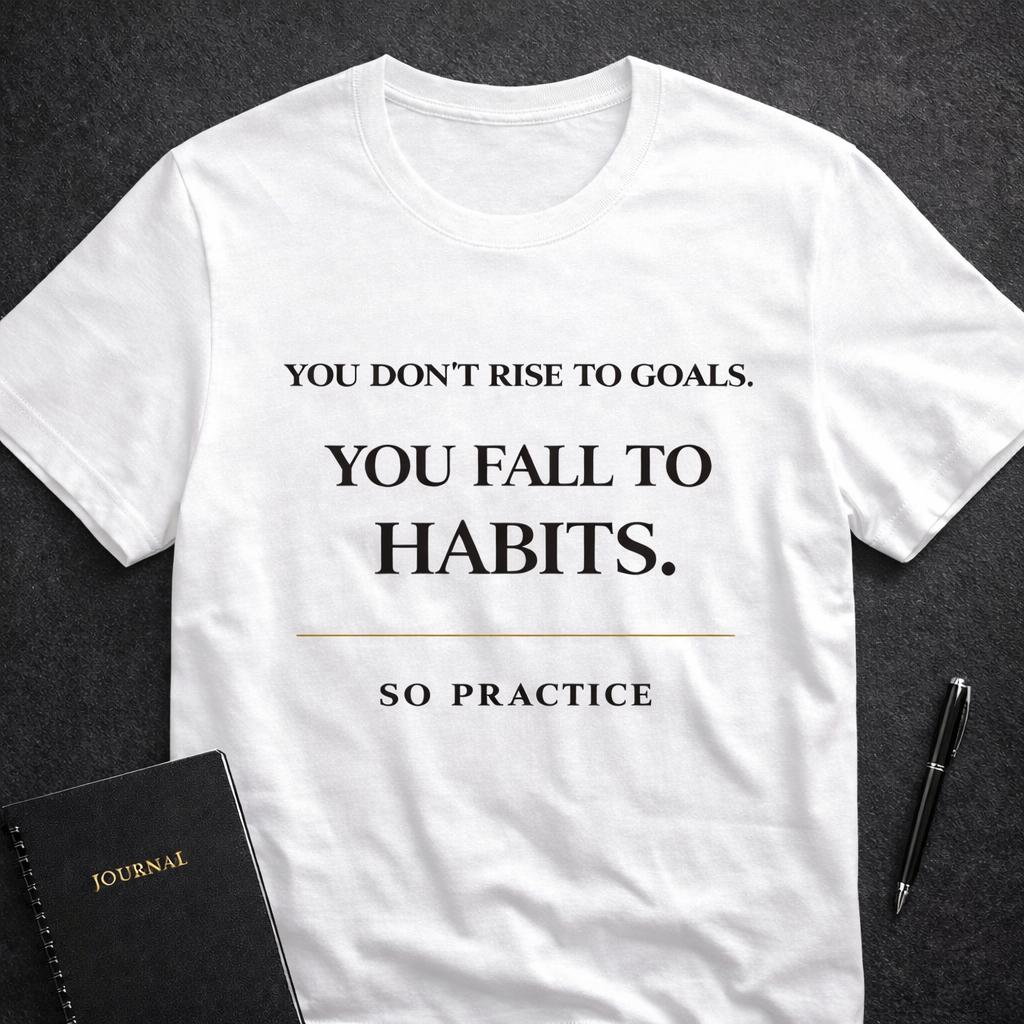 “You Don’t Rise to Goals. You Fall to Habits.”