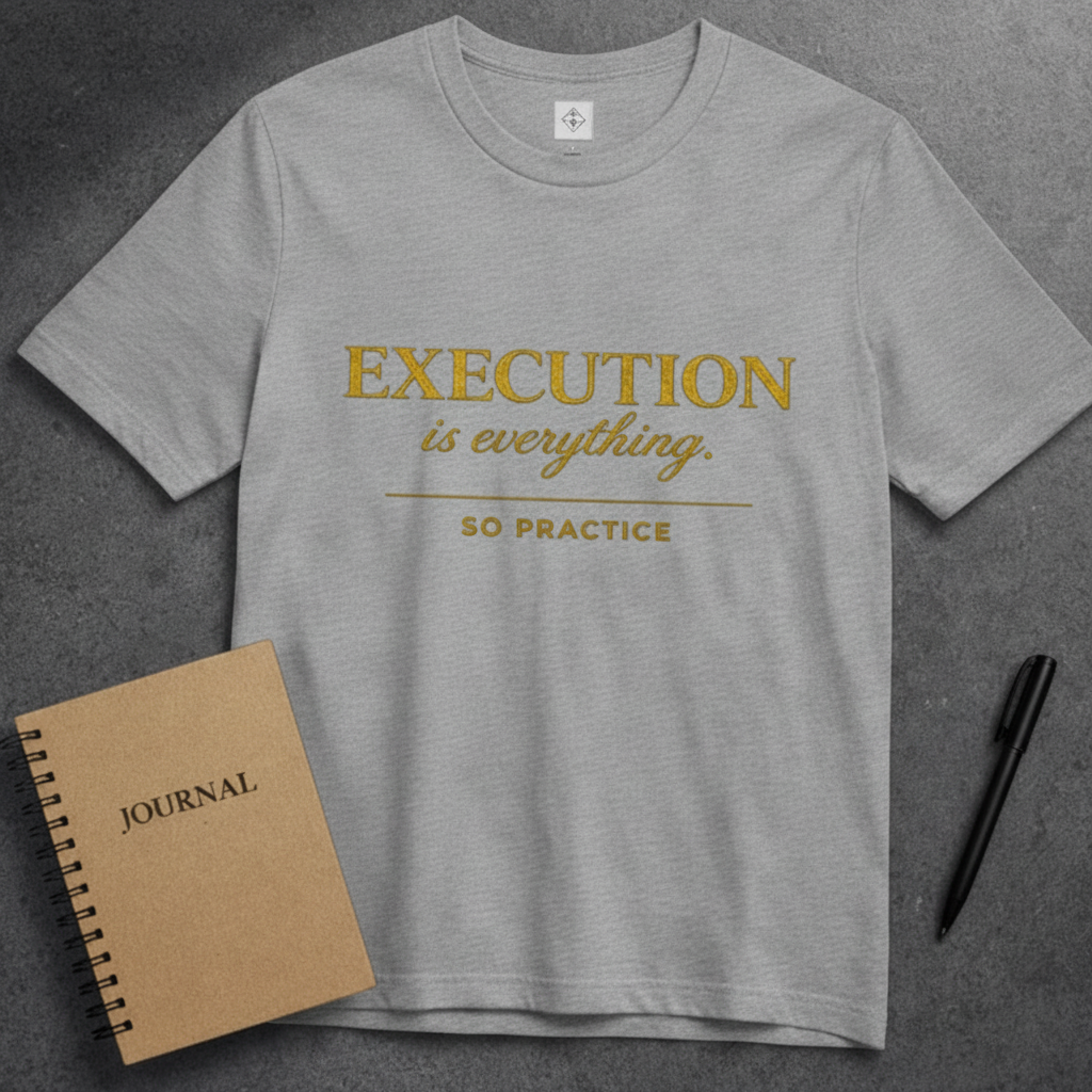 Athletic Heather Gold Edition flat lay